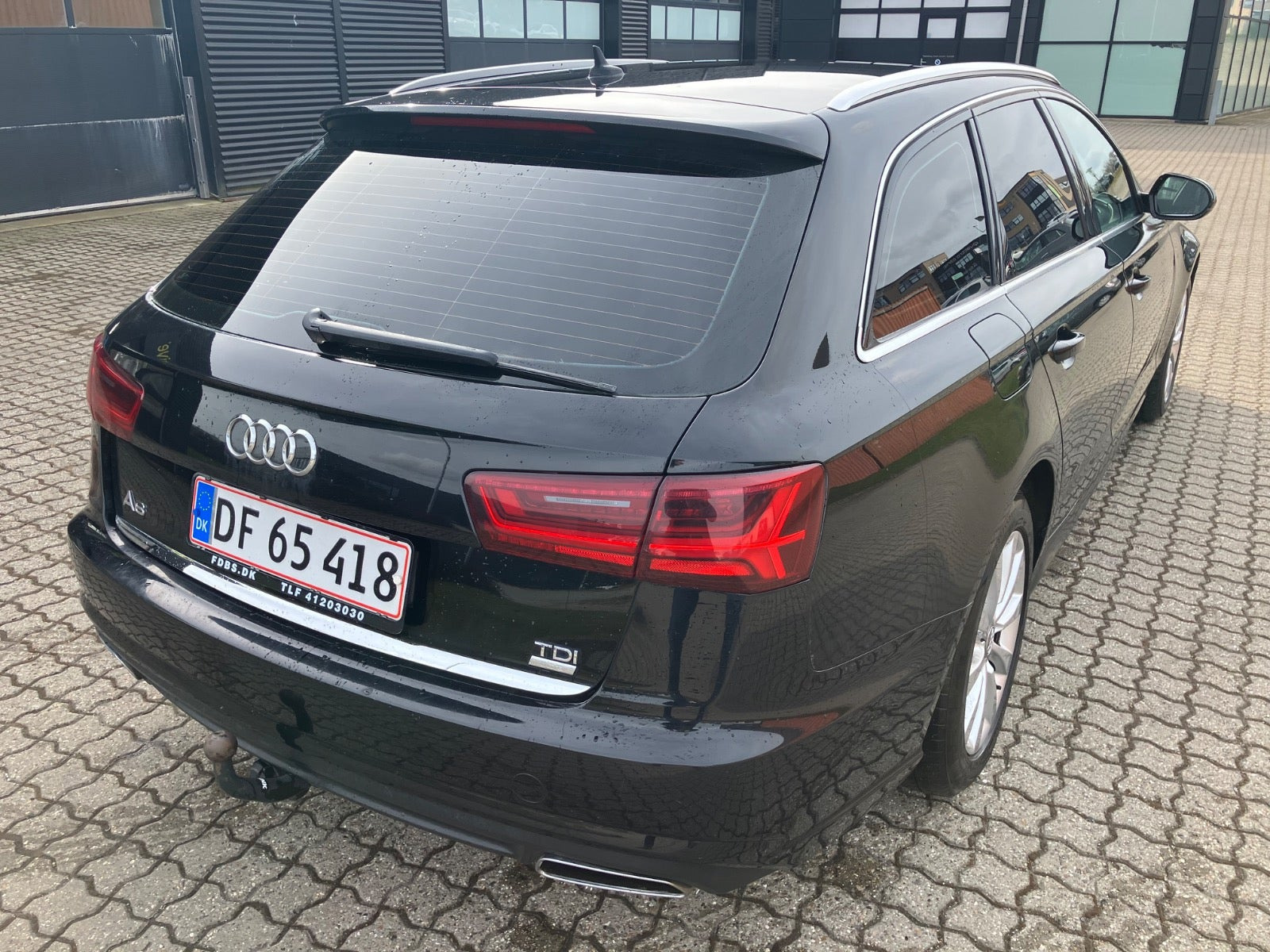 Sort Audi A6 fra 2015