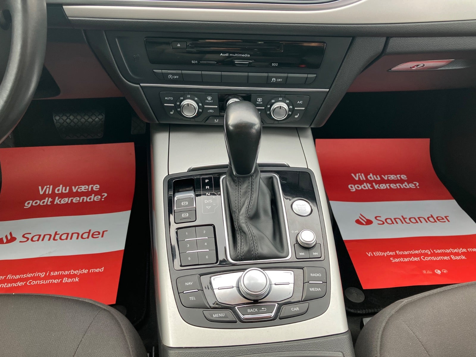 Sort Audi A6 fra 2015