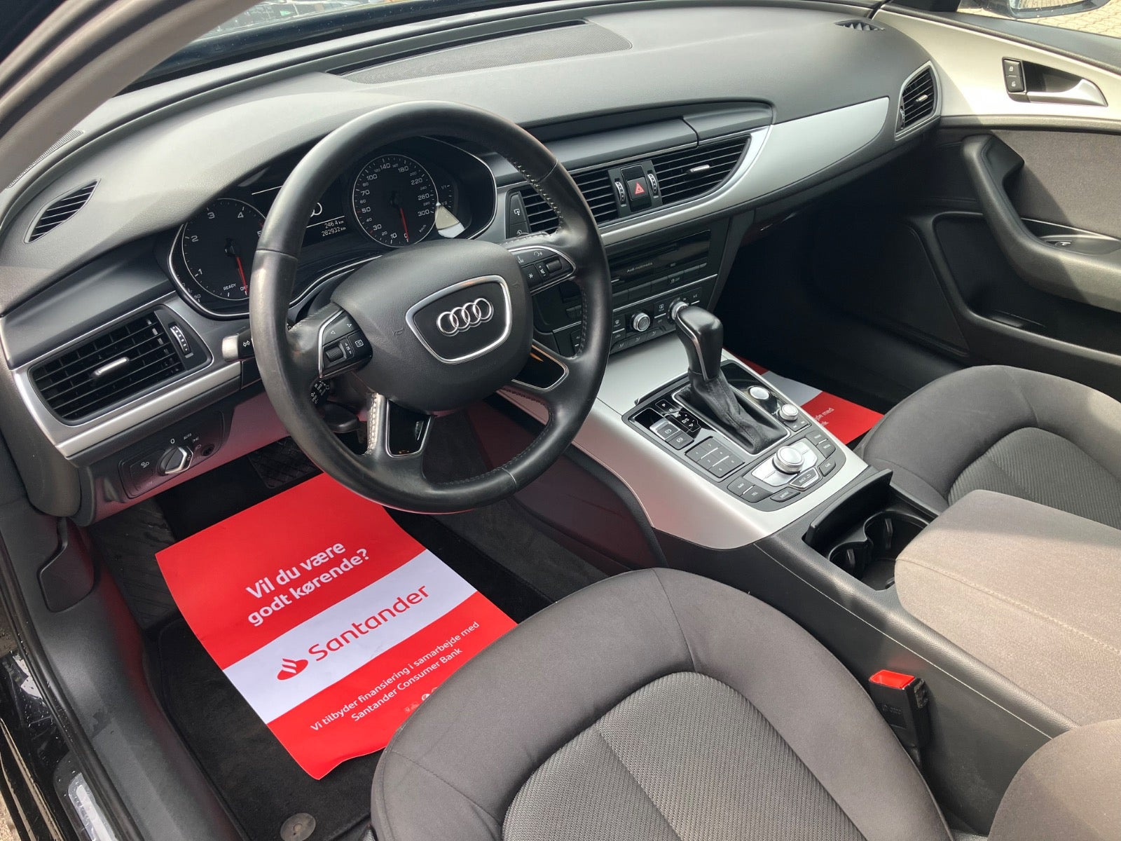 Sort Audi A6 fra 2015