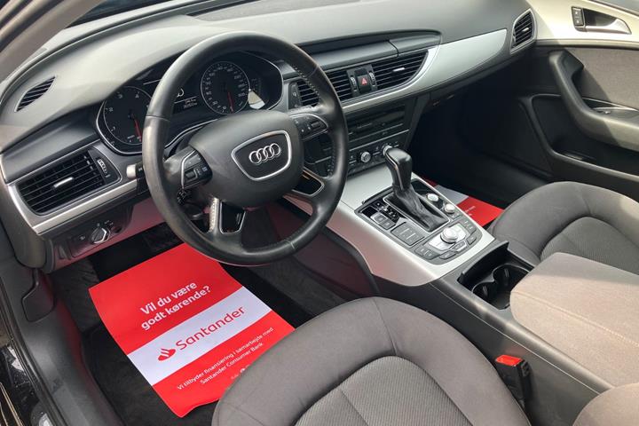Sort Audi A6 fra 2015