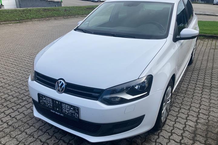 Hvid VW Polo fra 2013
