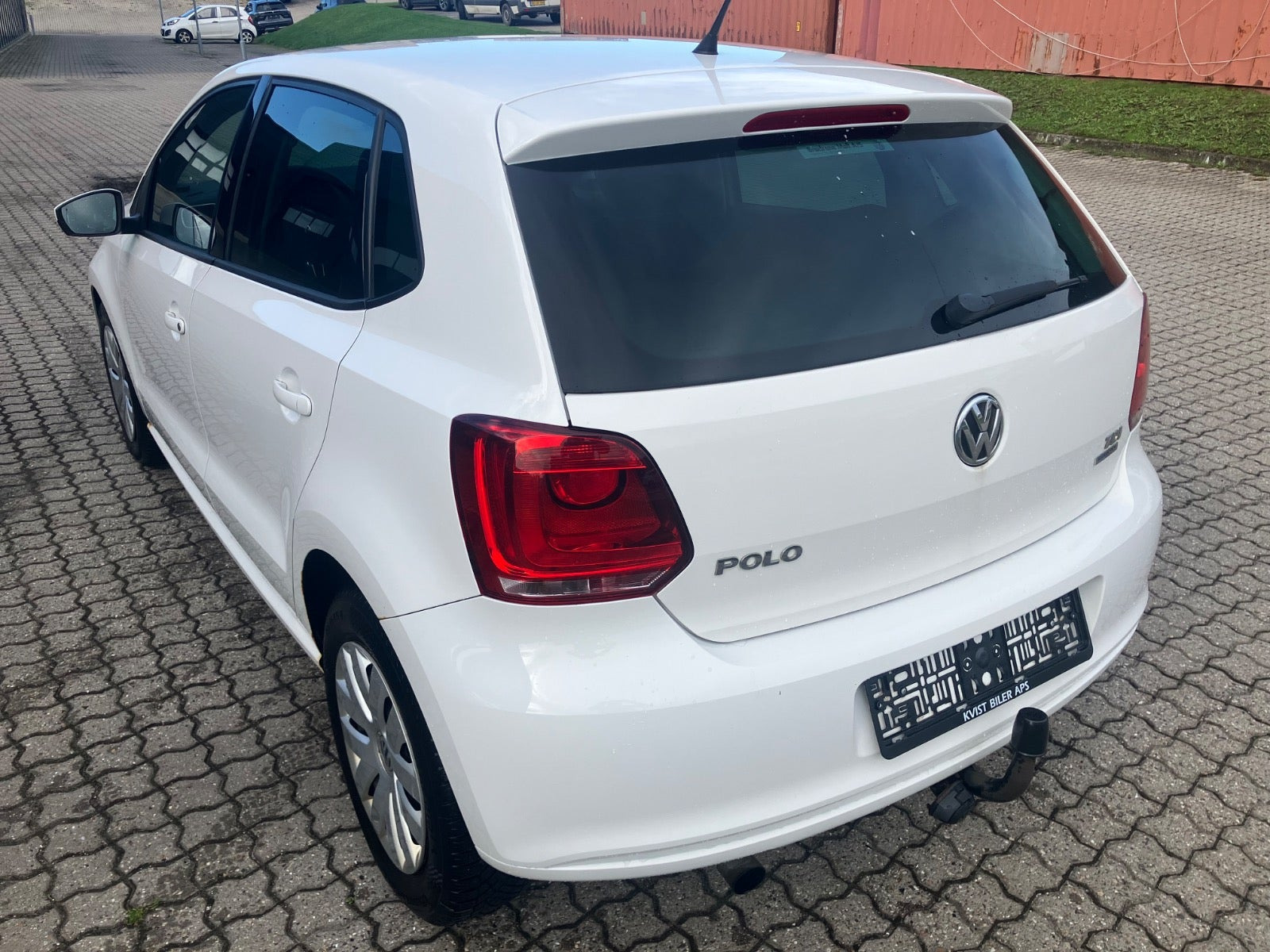 Hvid VW Polo fra 2013