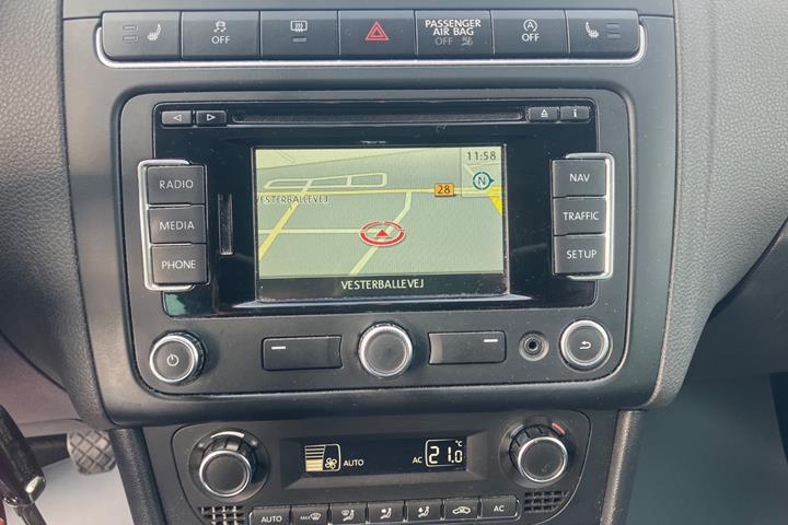 Hvid VW Polo fra 2013