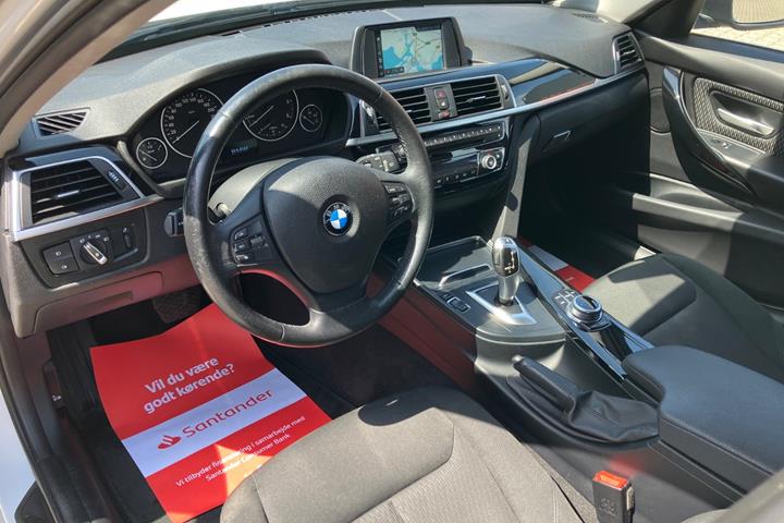 Hvid BMW 320d fra 2018