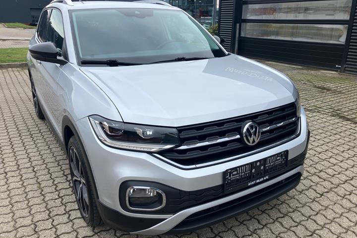Sølv VW T-Cross fra 2019