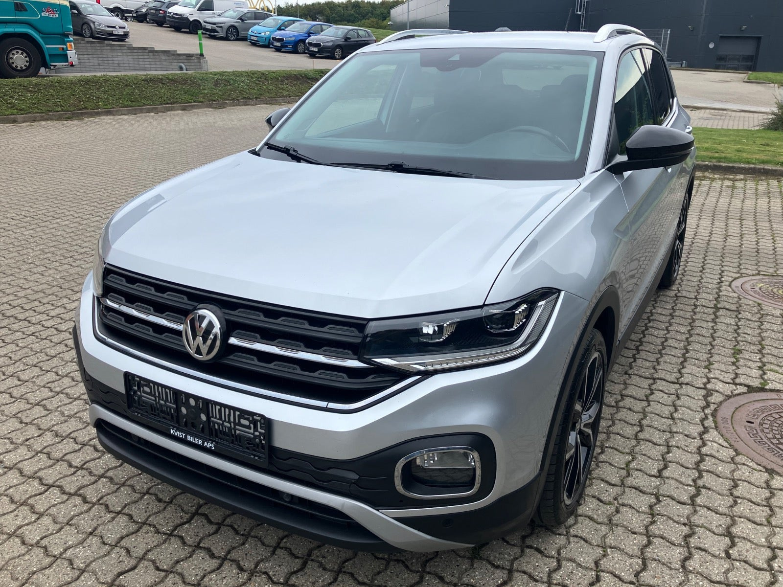 Sølv VW T-Cross fra 2019