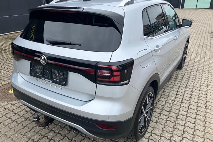 Sølv VW T-Cross fra 2019