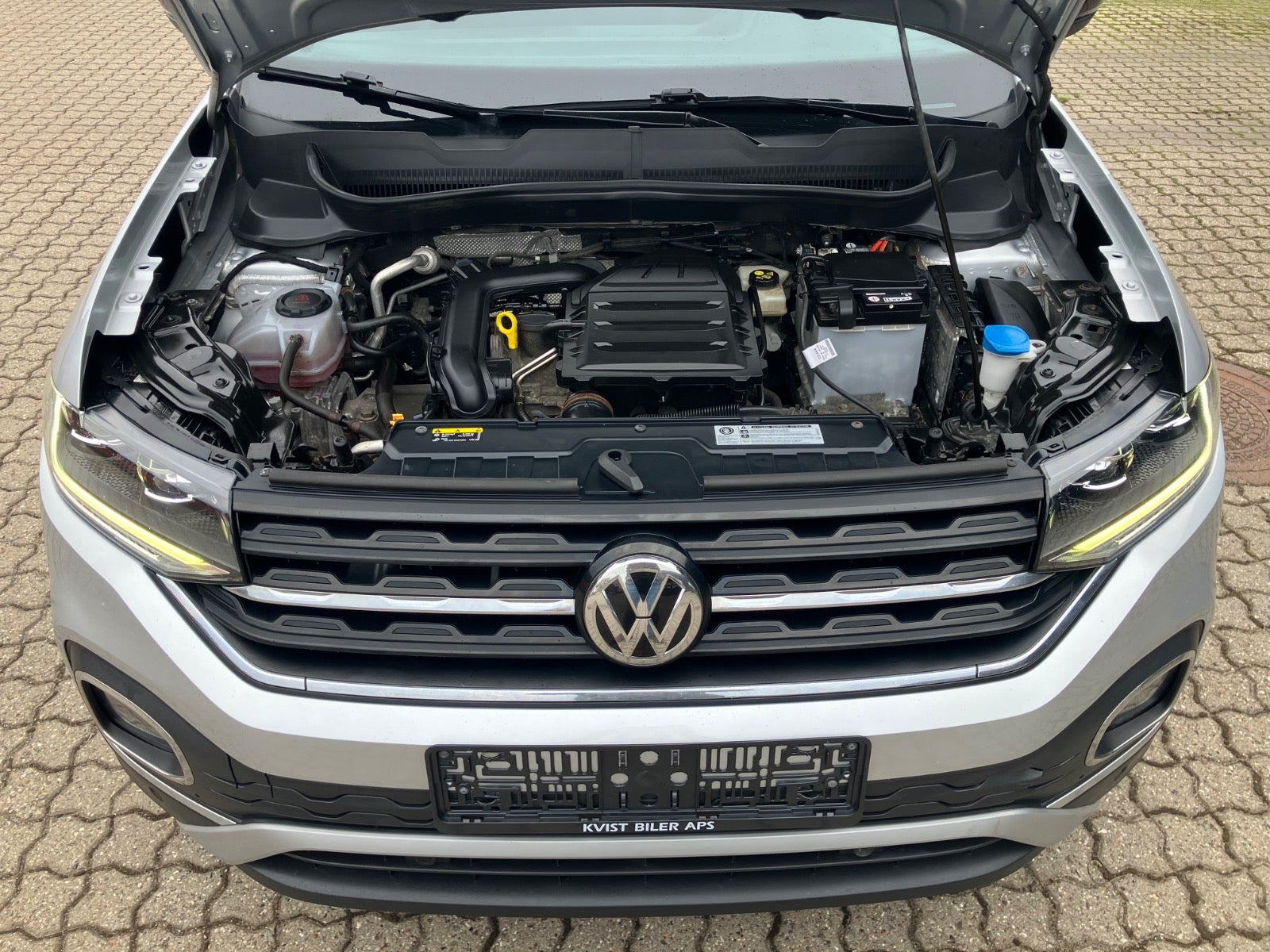 Sølv VW T-Cross fra 2019