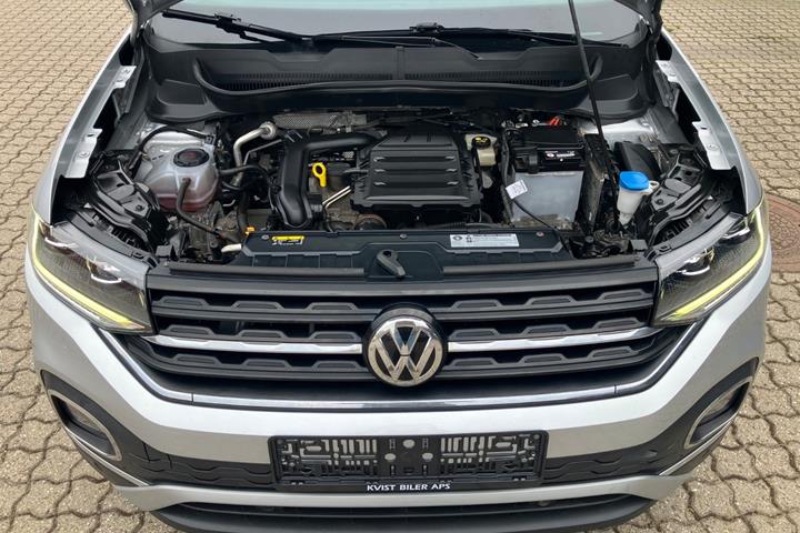 Sølv VW T-Cross fra 2019