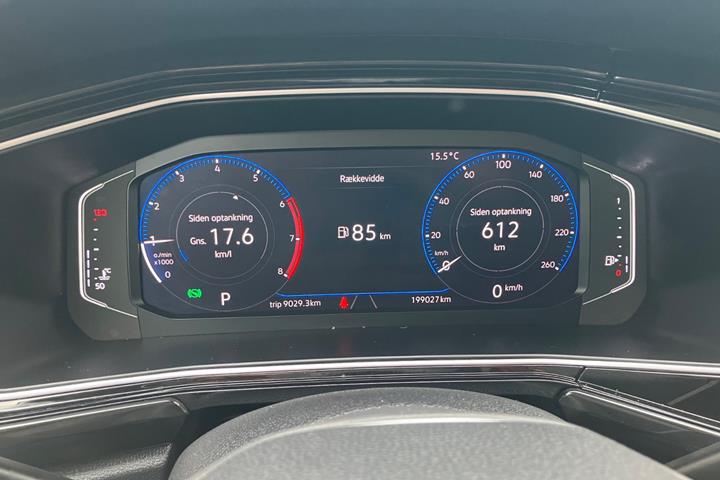 Sølv VW T-Cross fra 2019