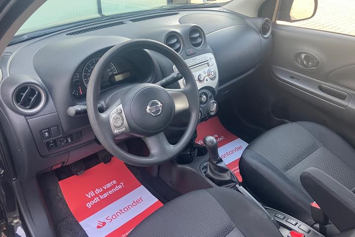Sort Nissan Micra fra 2011