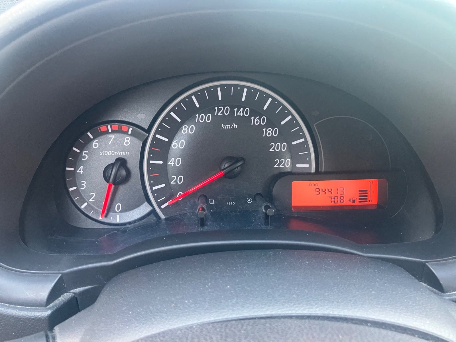 Sort Nissan Micra fra 2011