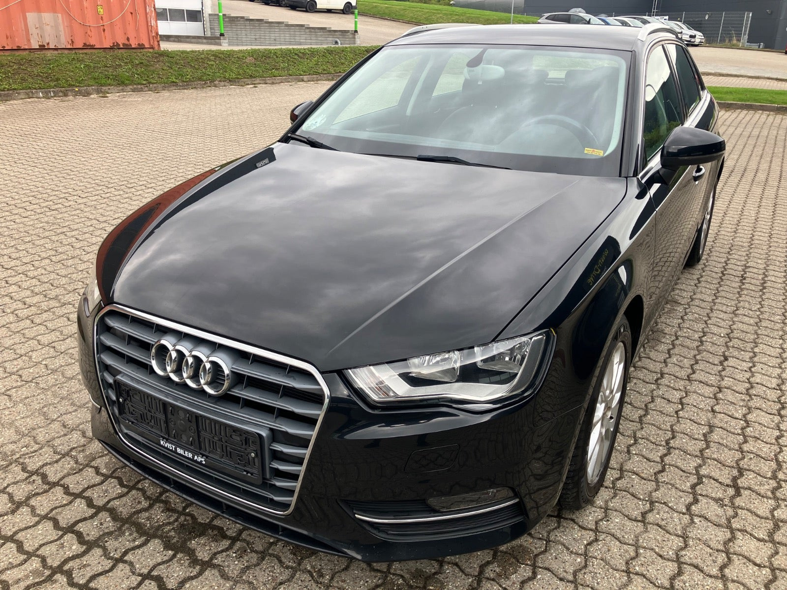 Sort Audi A3 fra 2014