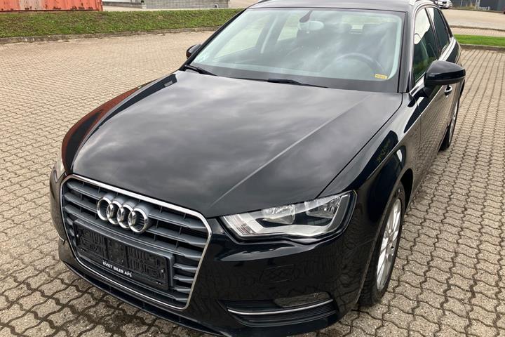 Sort Audi A3 fra 2014