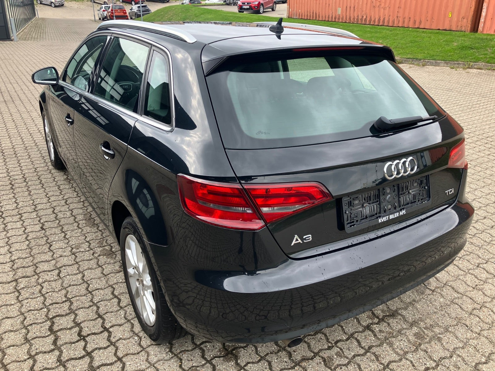 Sort Audi A3 fra 2014