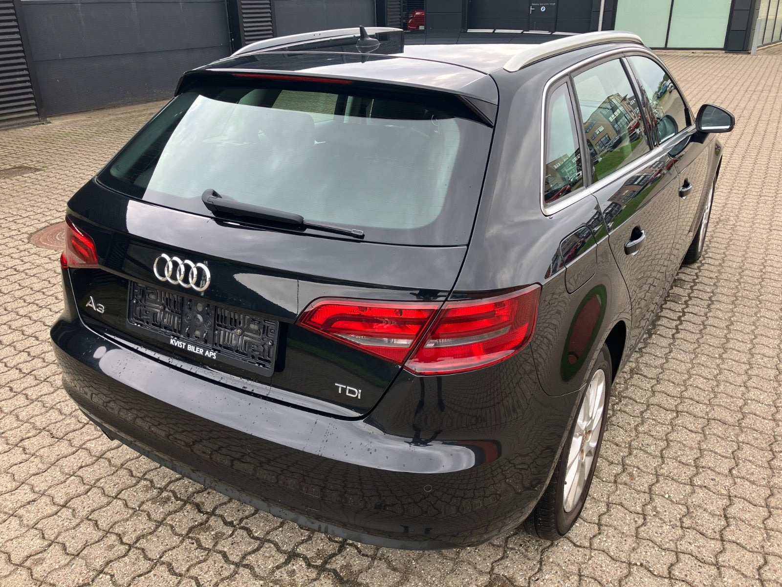 Sort Audi A3 fra 2014