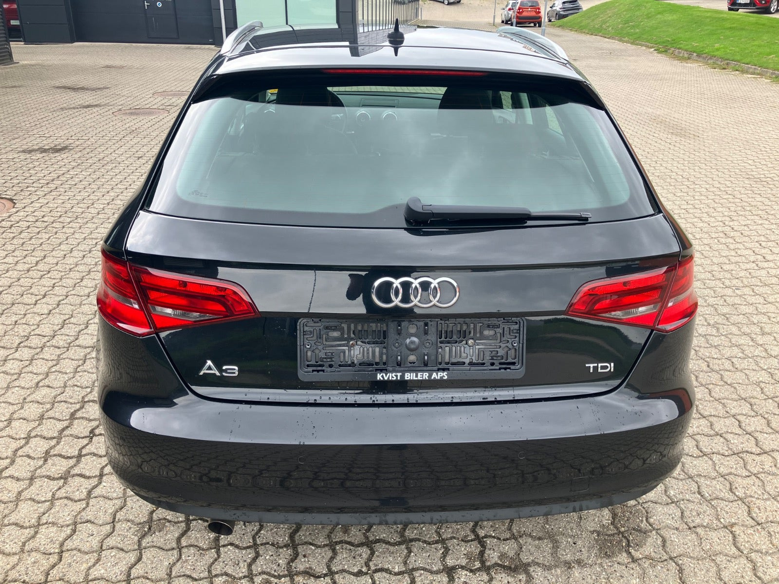 Sort Audi A3 fra 2014