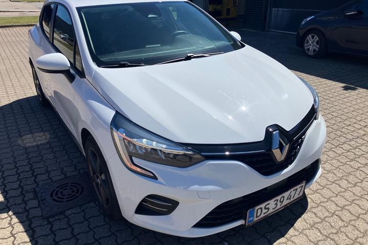 Hvid Renault Clio V fra 2022
