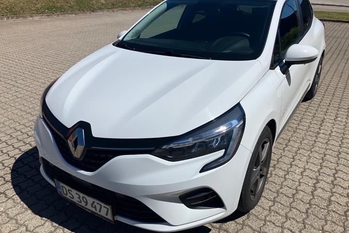 Hvid Renault Clio V fra 2022