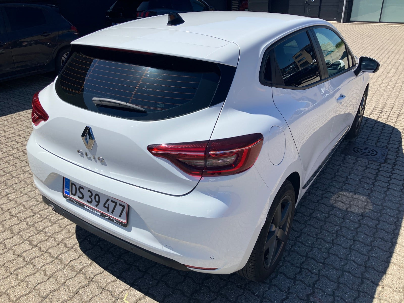 Hvid Renault Clio V fra 2022