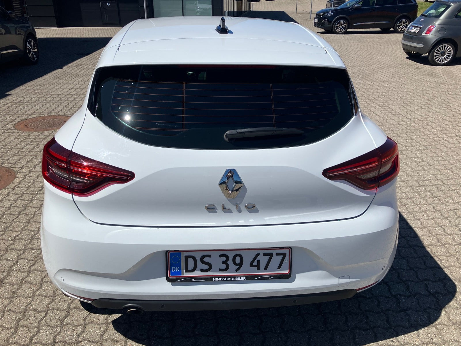 Hvid Renault Clio V fra 2022