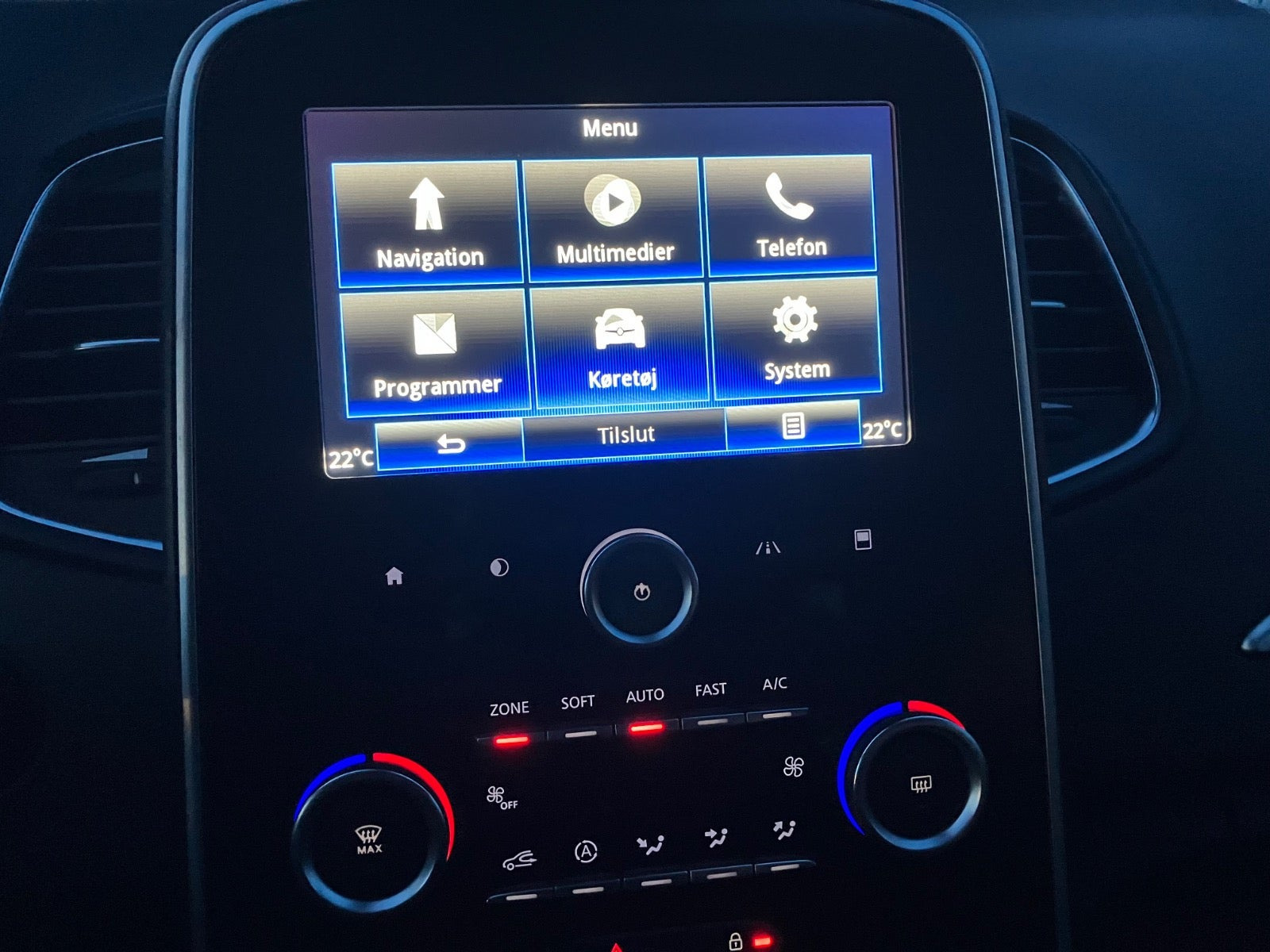 Brun Renault Grand Scenic IV fra 2017