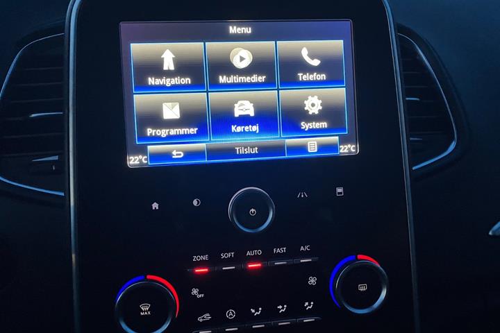 Brun Renault Grand Scenic IV fra 2017