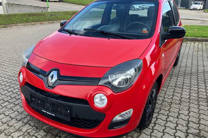 Rød Renault Twingo fra 2014