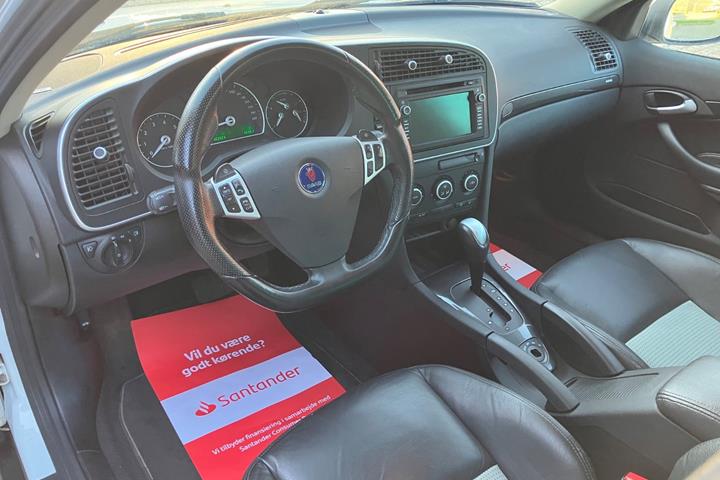 Hvid Saab 9-3X fra 2012
