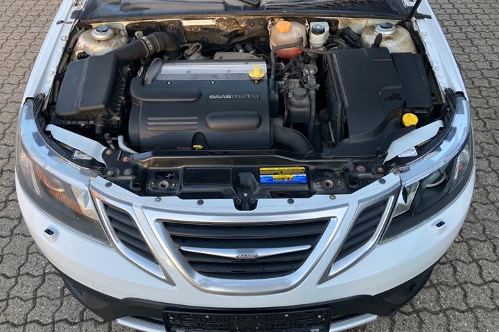 Hvid Saab 9-3X fra 2012
