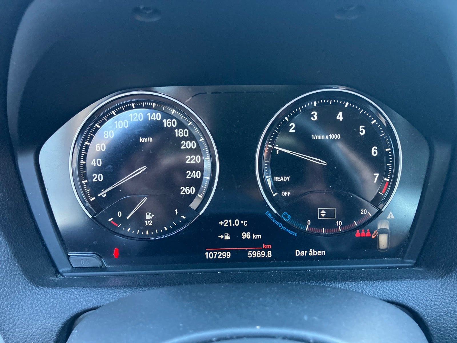 Sort BMW 116i fra 2018