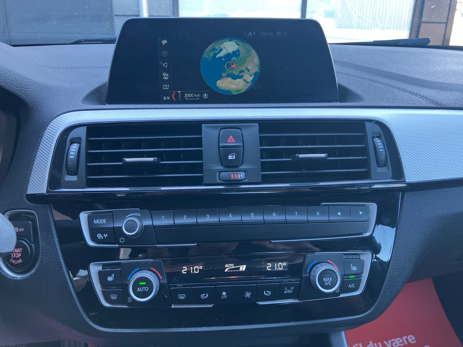 Sort BMW 116i fra 2018