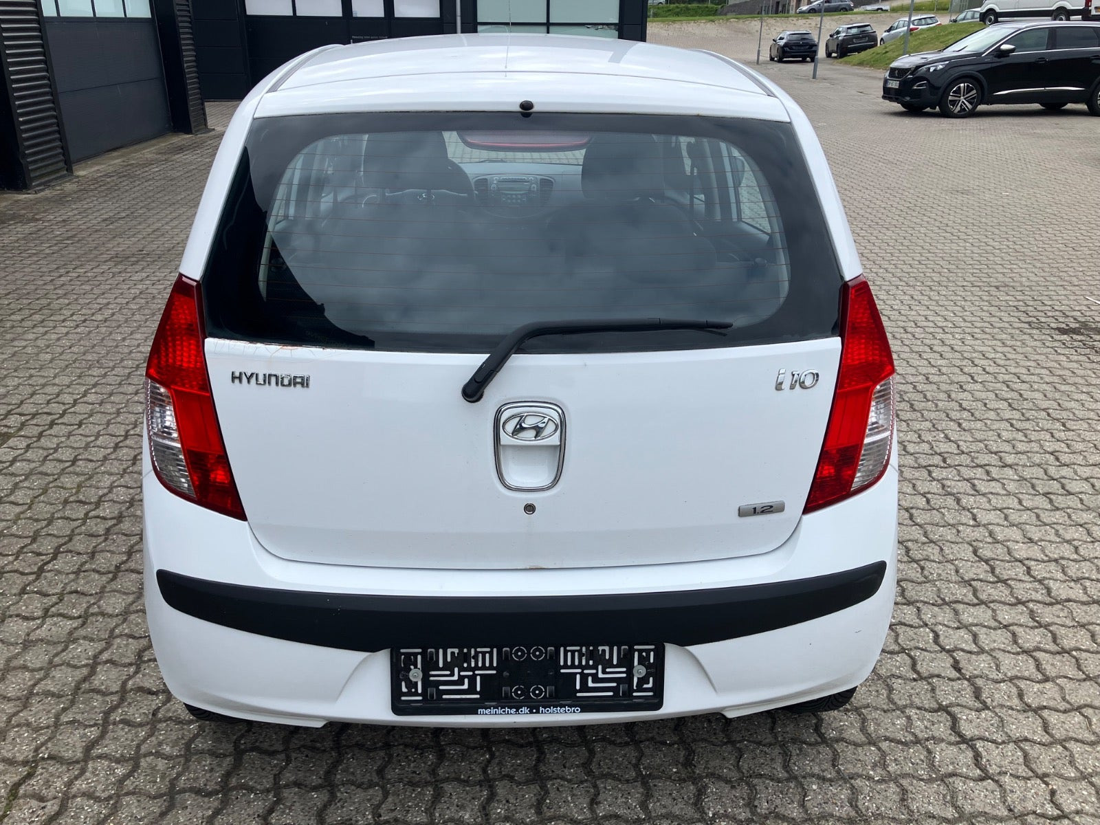 Hvid Hyundai i10 fra 2010