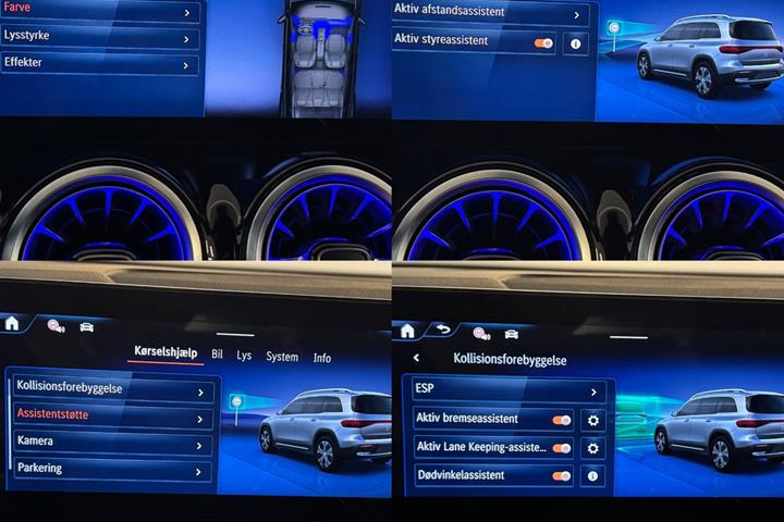 Grå Mercedes EQB250+ fra 2025