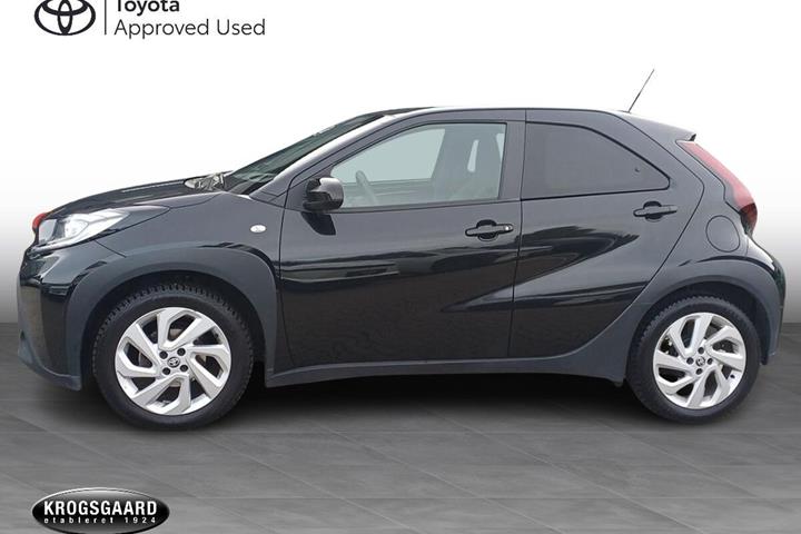 Sort Toyota Aygo X fra 2025
