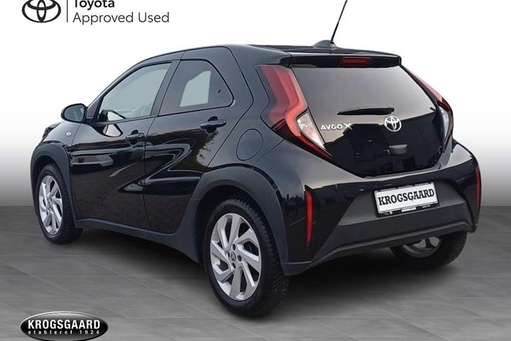 Sort Toyota Aygo X fra 2025