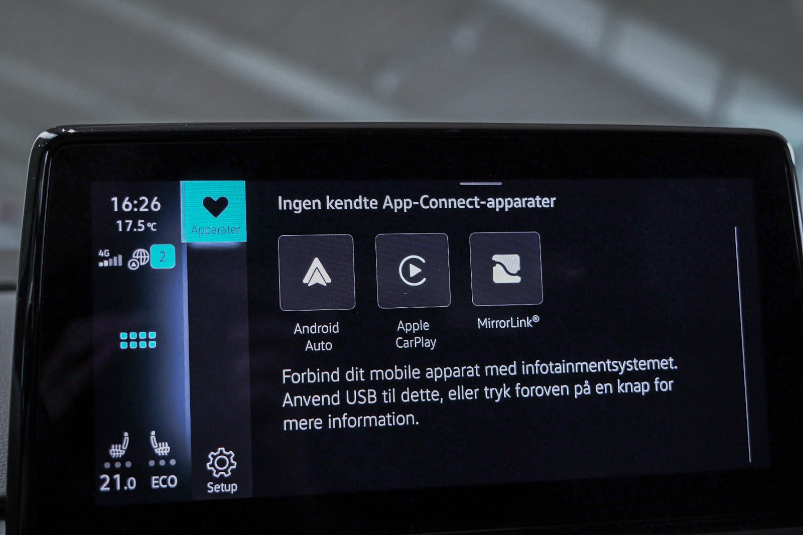 Blå VW ID.4 fra 2021