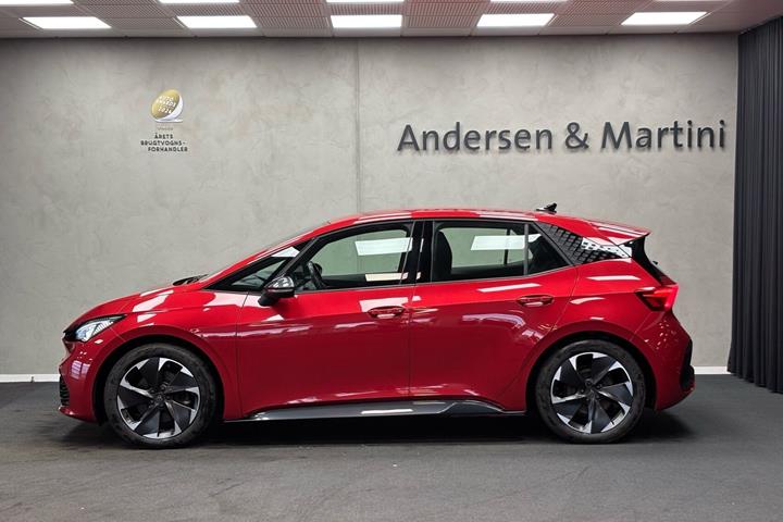 Rød Cupra Born fra 2023