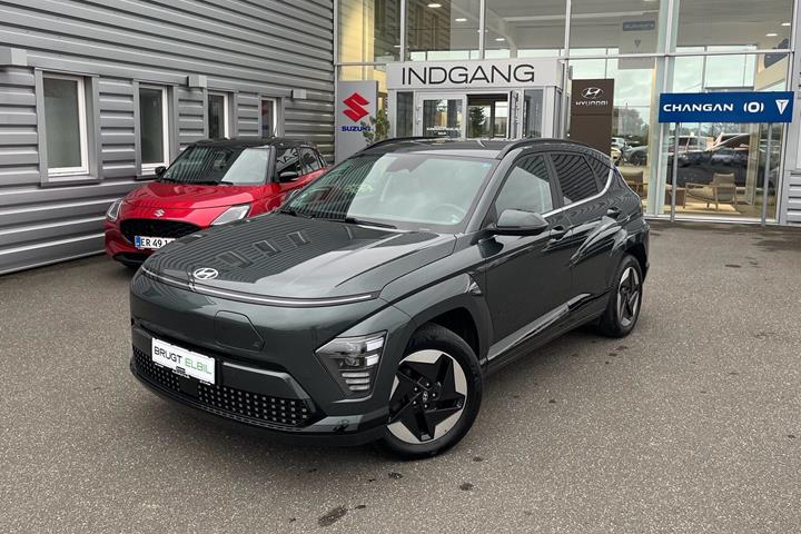 Grøn Hyundai Kona fra 2024
