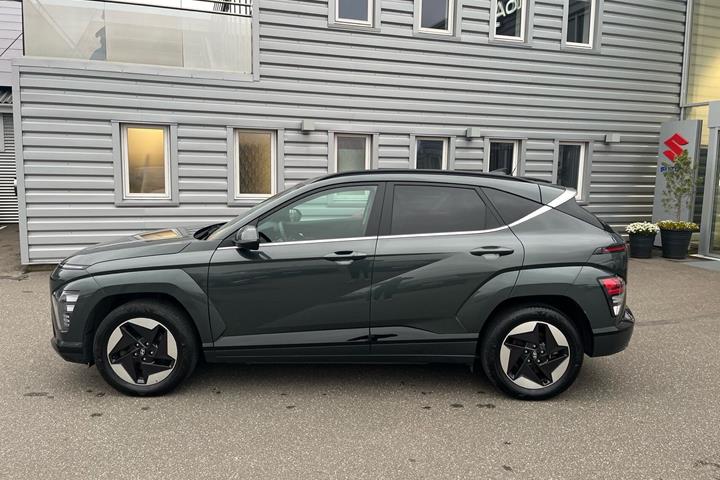 Grøn Hyundai Kona fra 2024