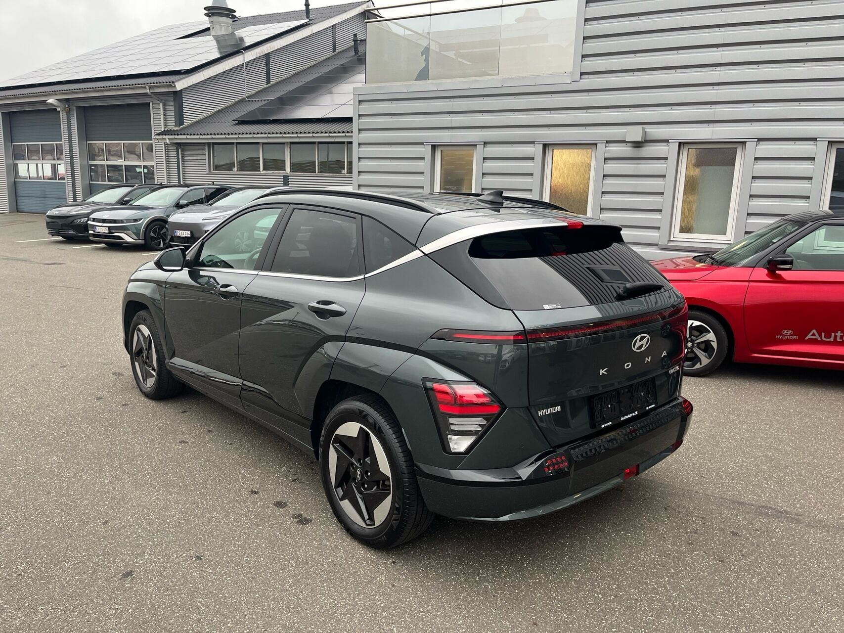 Grøn Hyundai Kona fra 2024