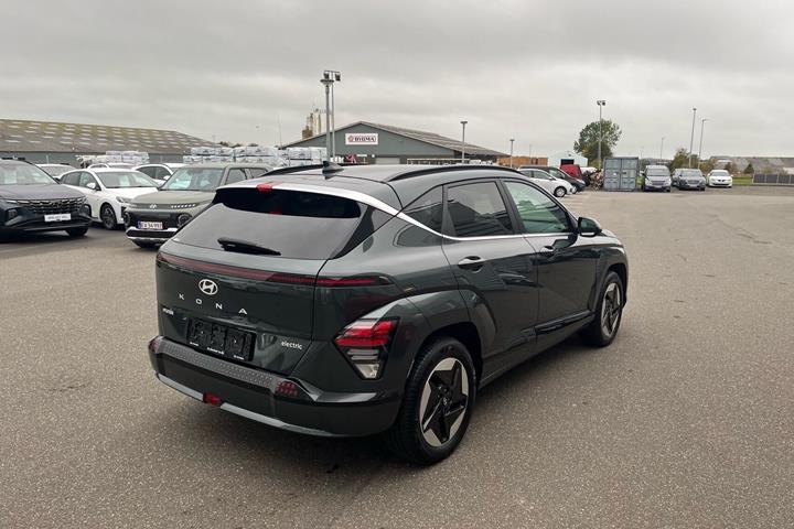 Grøn Hyundai Kona fra 2024
