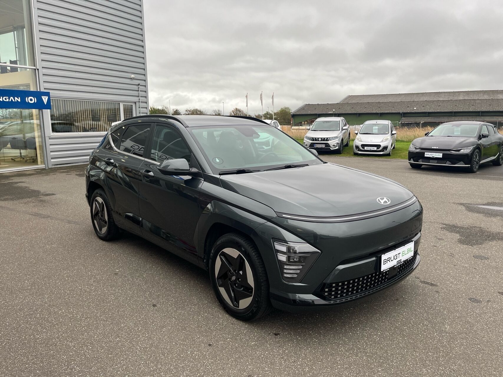 Grøn Hyundai Kona fra 2024