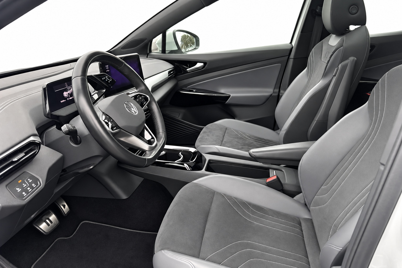 Hvid VW ID.4 fra 2023
