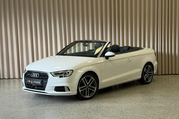 Hvid Audi A3 fra 2017
