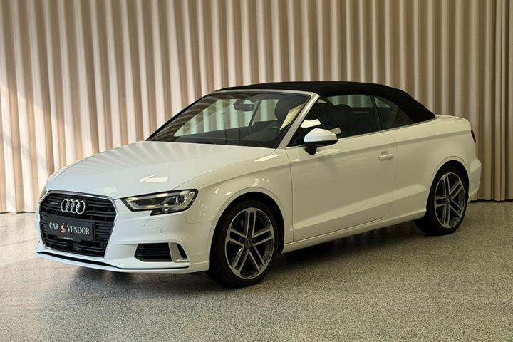 Hvid Audi A3 fra 2017