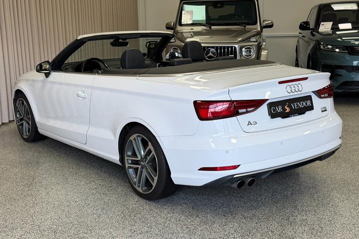 Hvid Audi A3 fra 2017