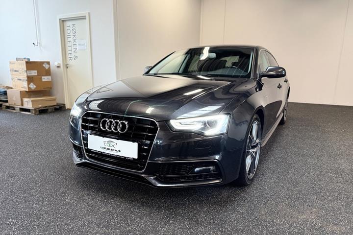 Sort Audi A5 fra 2016