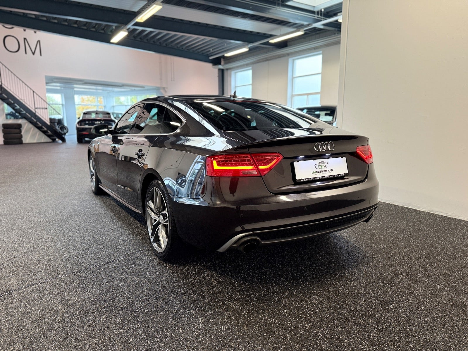 Sort Audi A5 fra 2016
