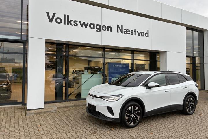 Hvid VW ID.4 fra 2025